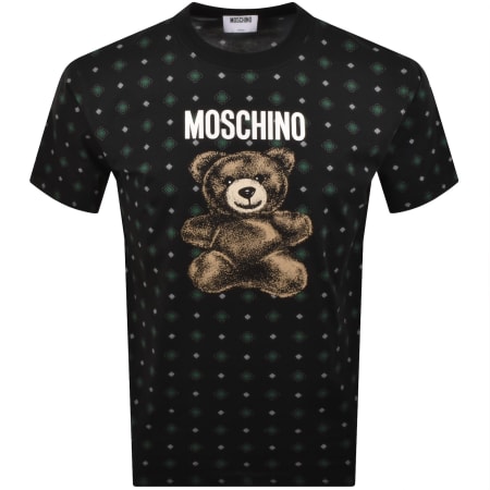 Product image for Moschino Large Teddy T Shirt Black