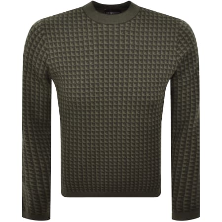 Product image for Emporio Armani Knit Jumper Green