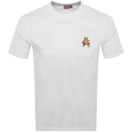 Product image for Diesel T Norm Frog T Shirt White