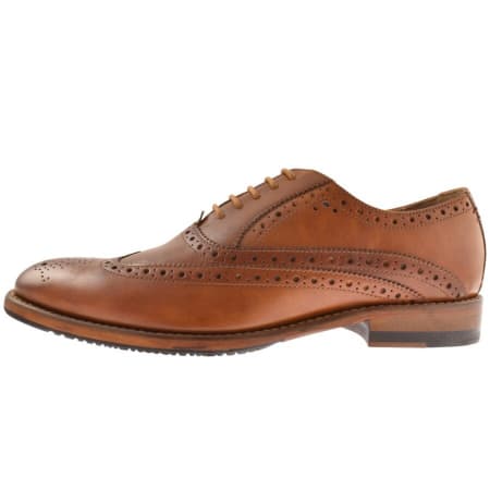 Product image for Oliver Sweeney Ledwell Brogue Shoes Tan Brown