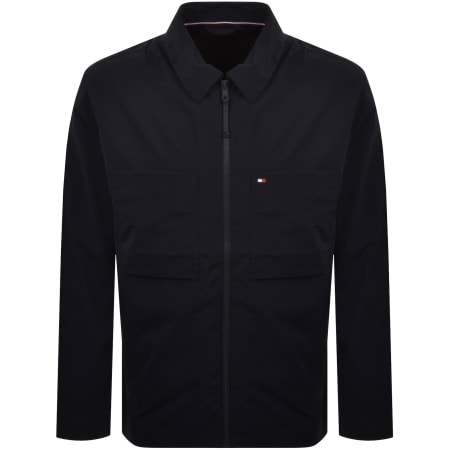Product image for Tommy Hilfiger Tech Overshirt Navy