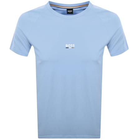 Product image for BOSS Slim Fit T Shirt Light Blue