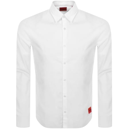 Product image for HUGO Ero3 W Long Sleeve Shirt White