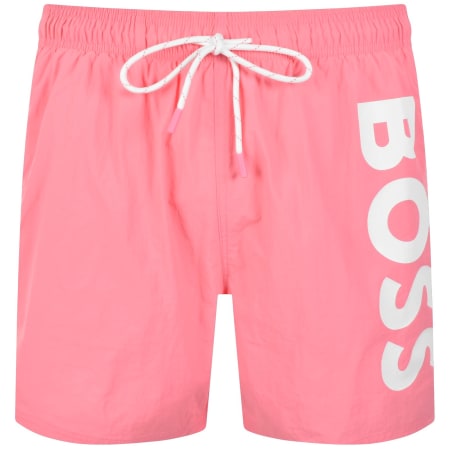 Product image for BOSS Octopus Swim Shorts Pink
