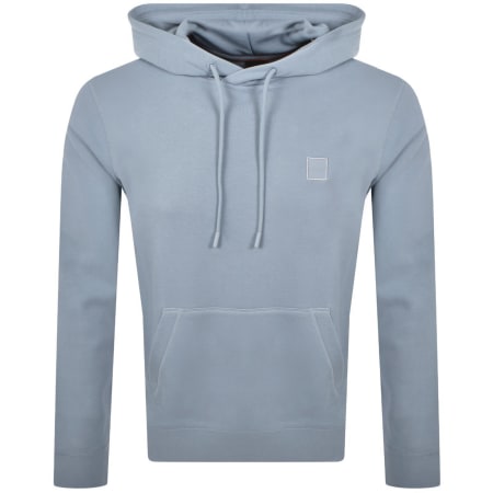 Product image for BOSS Wetalk Pullover Hoodie Light Blue