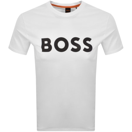 Product image for BOSS Thinking 1 Logo T Shirt White