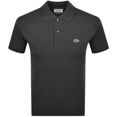 Product image for Lacoste Short Sleeved Polo T Shirt Grey