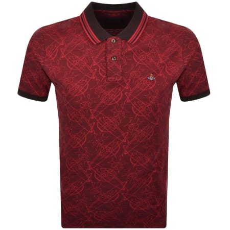 Product image for Vivienne Westwood Classic Polo T Shirt Red