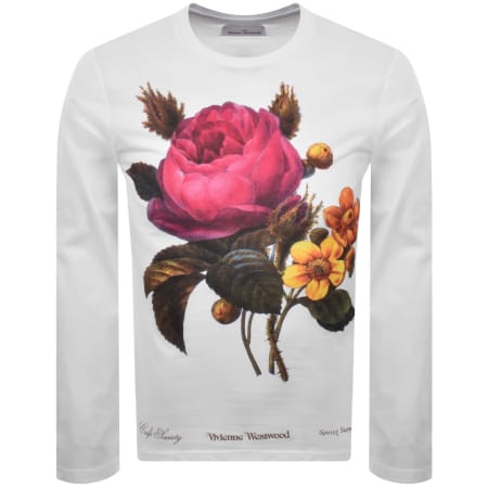 Product image for Vivienne Westwood Flowers T Shirt White