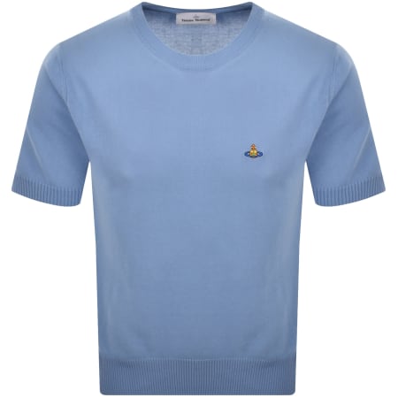 Product image for Vivienne Westwood Knit Alex T Shirt Blue