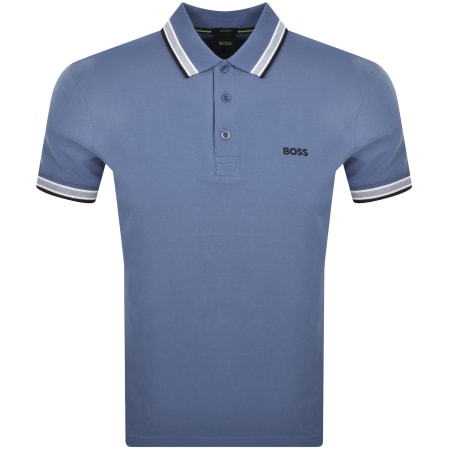 Product image for BOSS Paddy Polo T Shirt Blue