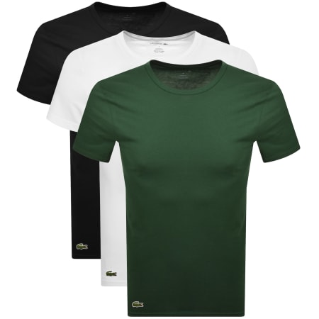 Product image for Lacoste Slim Fit 3 Pack T Shirts
