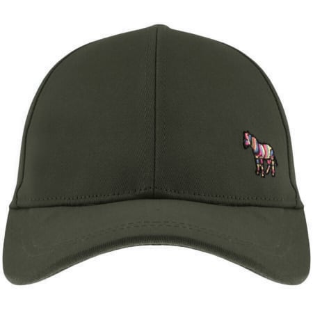 Product image for Paul Smith Seasonal Zebra Baseball Cap Green