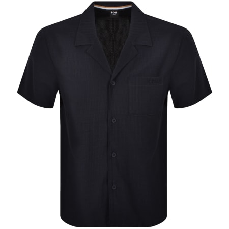 Product image for BOSS Relax Beach Shirt Navy