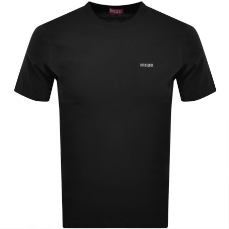 Product image for Diesel T Adjust Met T Shirt Black