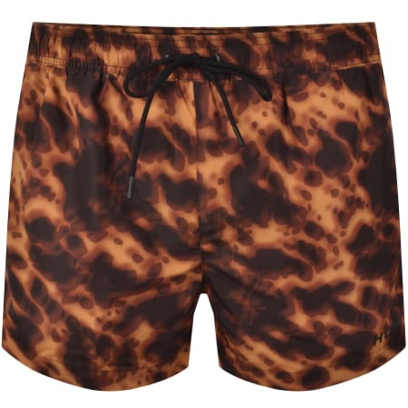 Product image for HUGO Kaleo Swim Shorts Black