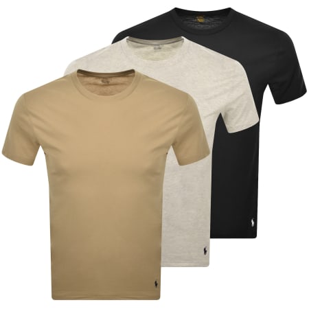 Product image for Ralph Lauren 3 Pack Short Sleeve T Shirts
