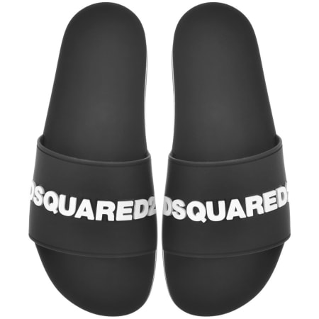 Product image for DSQUARED2 Logo Sliders Black