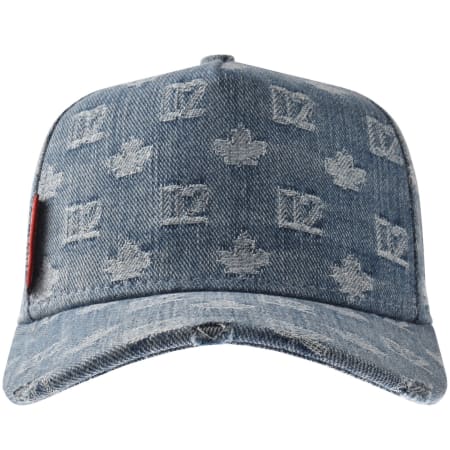 Product image for DSQUARED2 Denim Baseball Cap Blue