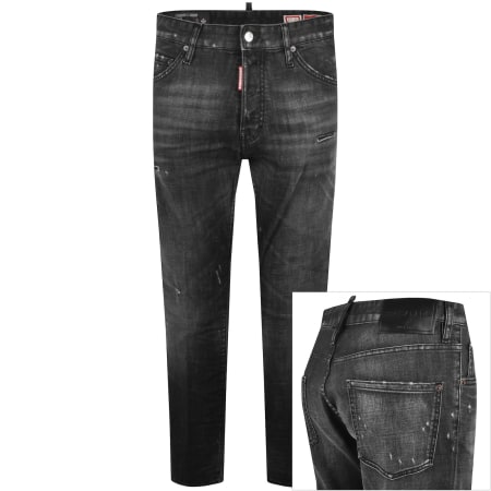 Product image for DSQUARED2 Teddy Jeans Washed Black