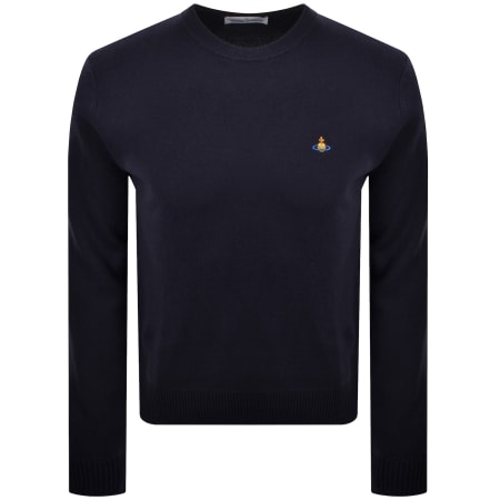 Product image for Vivienne Westwood Alex Round Neck Jumper Navy