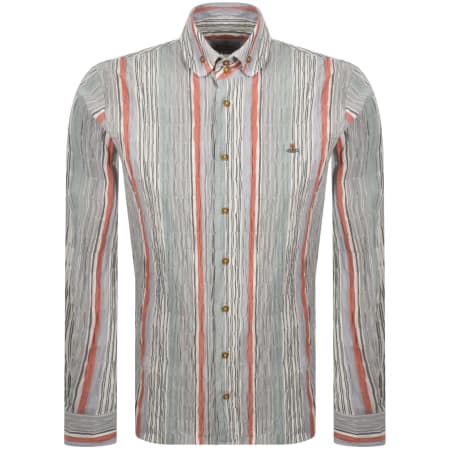 Product image for Vivienne Westwood Krall Long Sleeved Shirt Grey