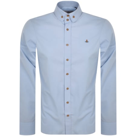 Product image for Vivienne Westwood 2 Button Krall Shirt Blue