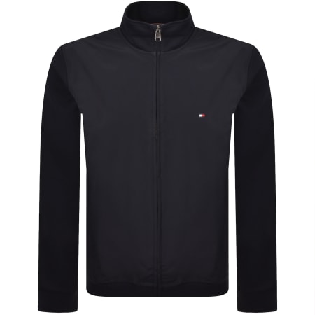 Product image for Tommy Hilfiger Mixed Media Jacket Navy
