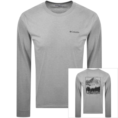 Product image for Columbia Seasonal Logo T Shirt Grey