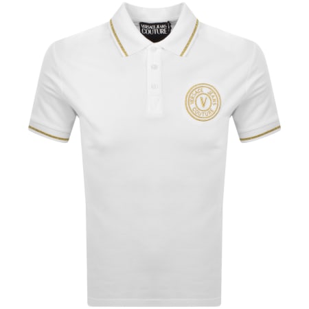 Product image for Versace Jeans Couture Polo T Shirt White