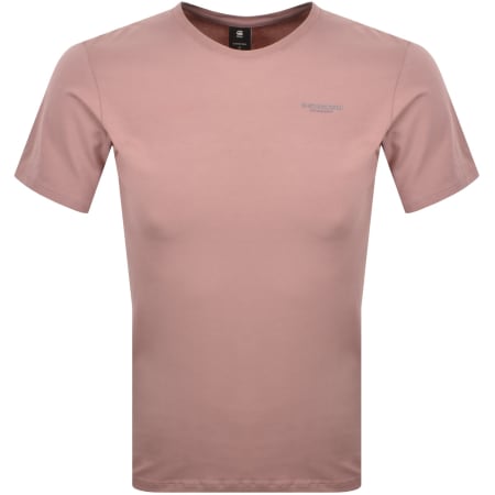 Product image for G-Star Slim Base T Shirt Berry Mist Pink