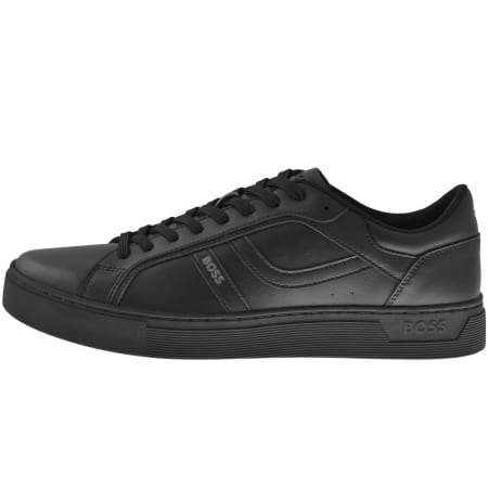Product image for BOSS Rhys Tennis Trainers Black