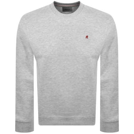 Product image for Replay Crew Neck Sweatshirt Grey