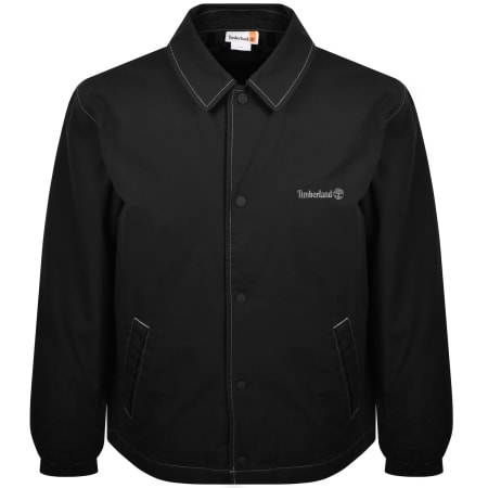 Product image for Timberland Canvas Coach Jacket Black