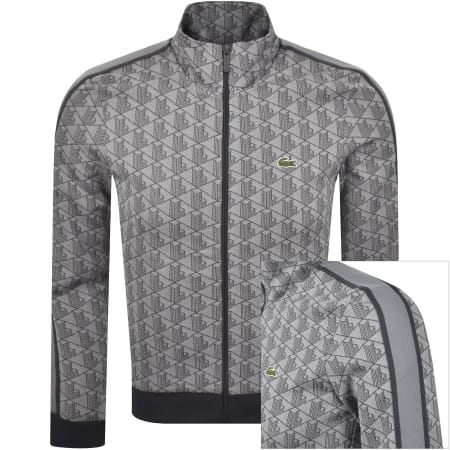 Product image for Lacoste Full Zip Sweatshirt Grey