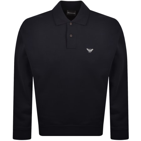 Product image for Emporio Armani Polo Sweatshirt Navy
