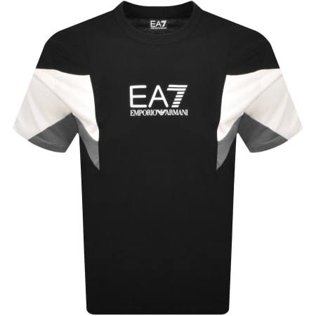 Product image for EA7 Emporio Armani Logo T Shirt Black