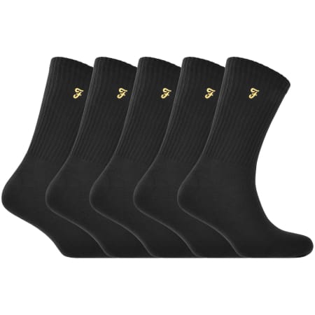 Product image for Farah 5 Pack Tommley Socks Black