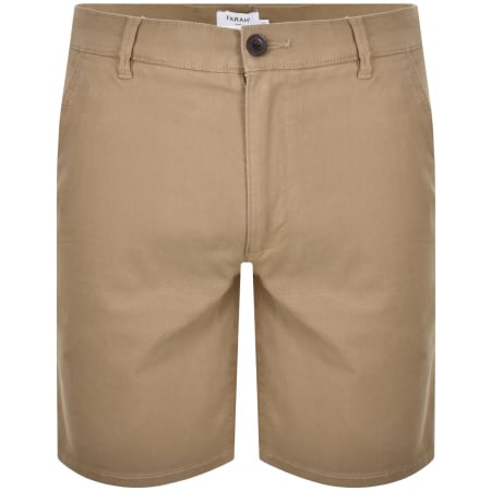Product image for Farah Hawk Twill Shorts Beige