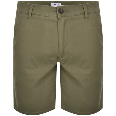 Product image for Farah Hawk Twill Shorts Green