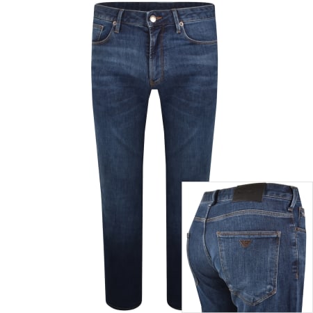 Product image for Emporio Armani J45 Jeans Mid Wash Blue