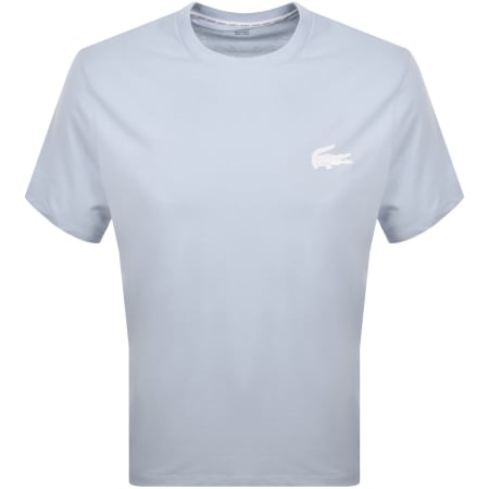 Product image for Lacoste Loungewear Logo T Shirt Blue