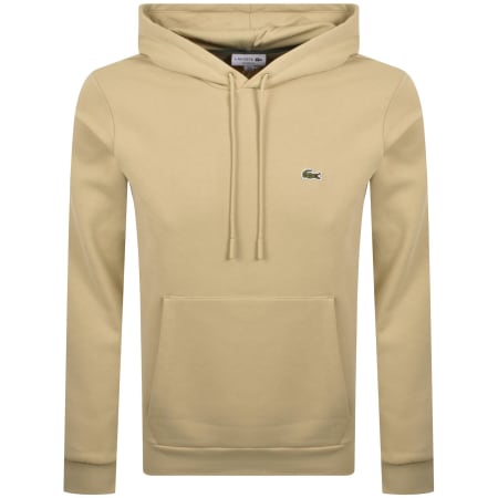 Product image for Lacoste Core Logo Hoodie Beige