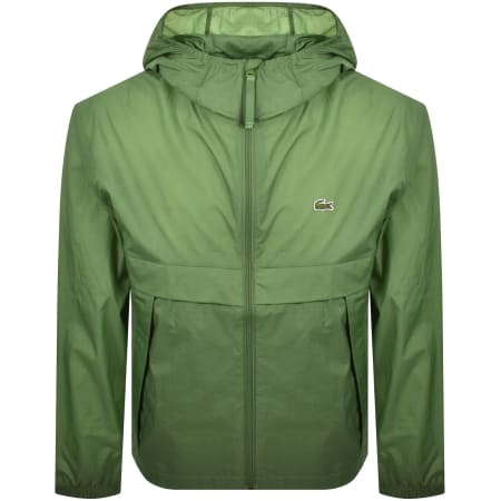 Product image for Lacoste Water Repellent Packable Jacket Green