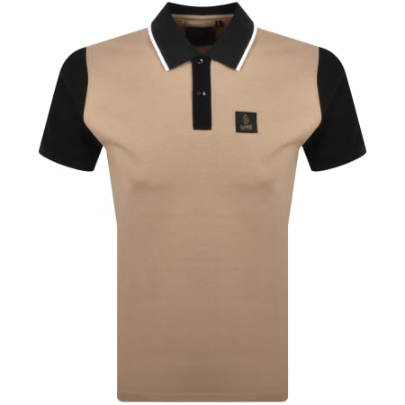 Product image for Luke 1977 Saddleworth Polo T Shirt Brown