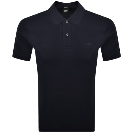 Product image for BOSS Pallas Polo T Shirt Navy