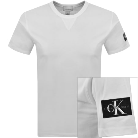 Product image for Calvin Klein Jeans Badge T Shirt White