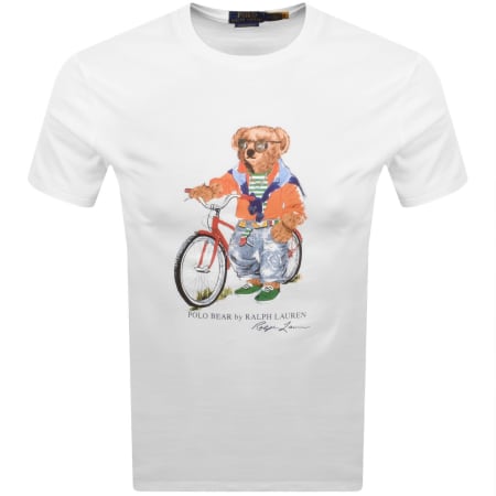 Product image for Ralph Lauren Bear T Shirt White