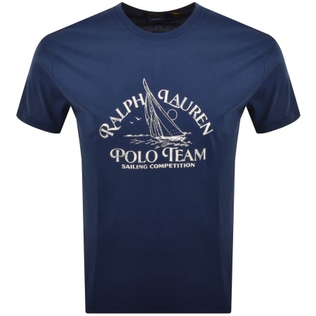 Product image for Ralph Lauren Sailing T Shirt Blue