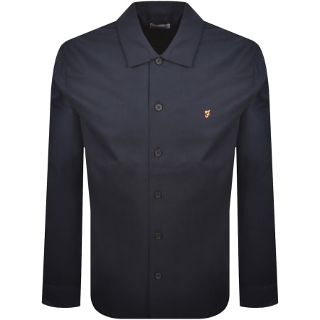 Product image for Farah Callier Overshirt Navy